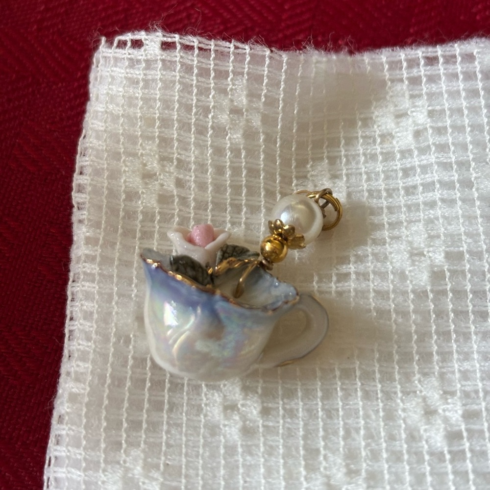 Teacup Charm